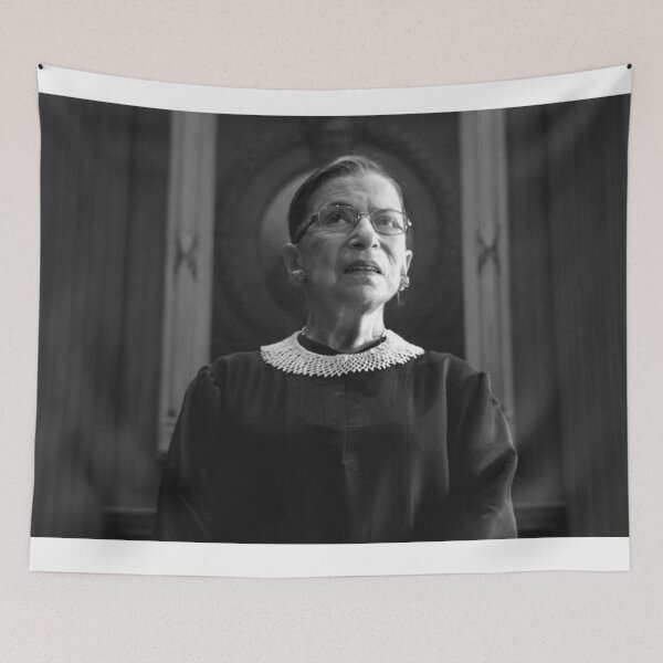 Item preview, Ruth Bader Ginsburg RIP black and white rbg designed and sold by emcazalet.