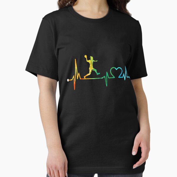 Item preview, HANDBALL HEARTBEAT WATERCOLOR designed and sold by WinghiDesign.