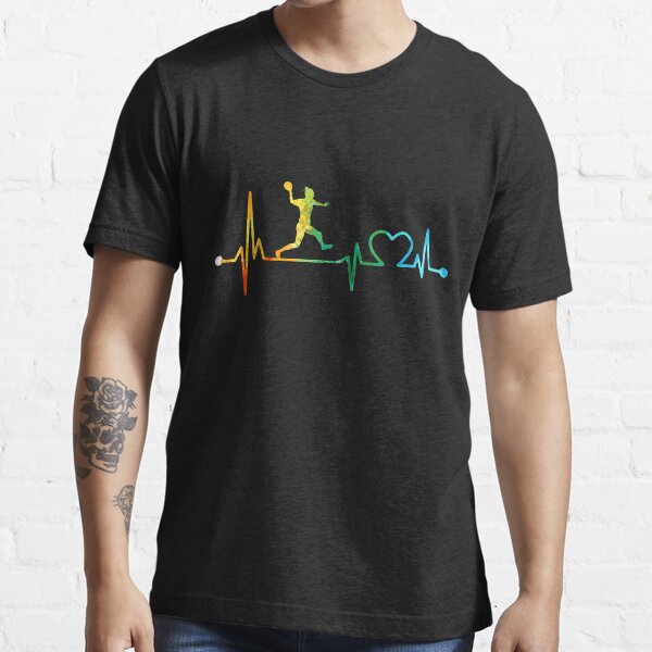 Item preview, HANDBALL HEARTBEAT WATERCOLOR designed and sold by WinghiDesign.
