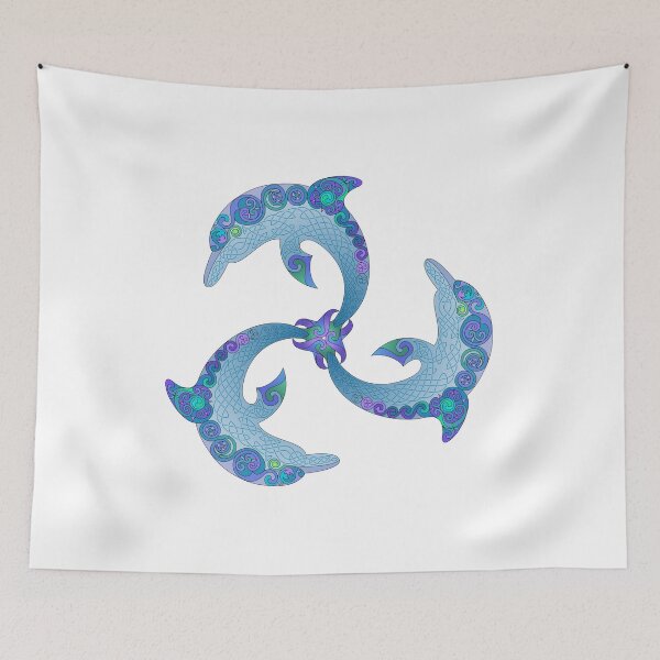 Item preview, Dolphin triskel - Dolphin triskelion - Dolfijnentriskel designed and sold by YannDachALaez.