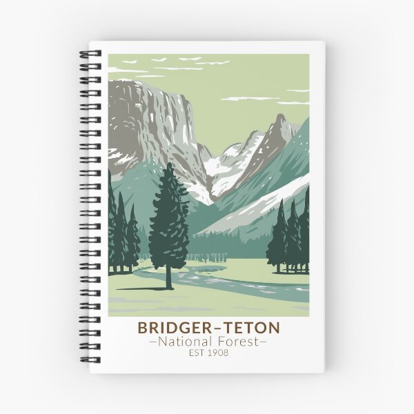 Item preview, Bridger Teton National Forest Upper Green River Vintage designed and sold by KrisSidDesigns.