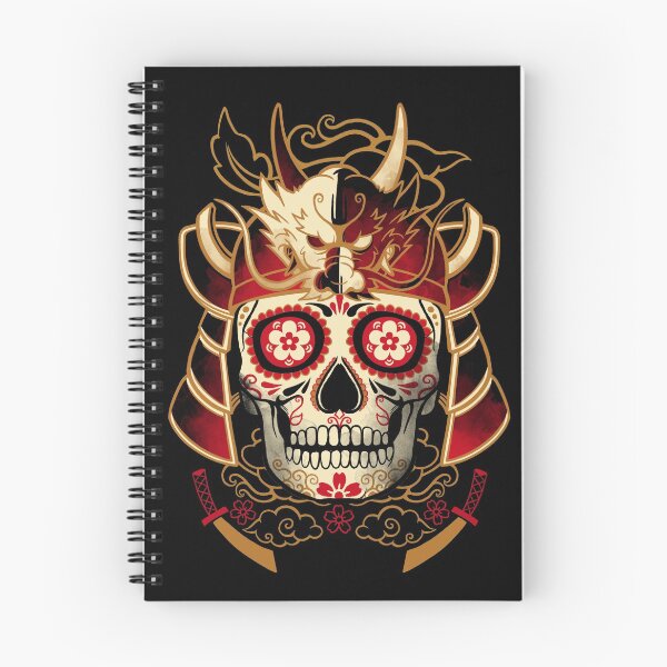 Artikelvorschau, Samurai Calavera Schädel entworfen und verkauft von NemiMakeit.