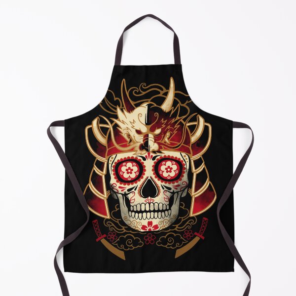 Artikelvorschau, Samurai Calavera Schädel entworfen und verkauft von NemiMakeit.
