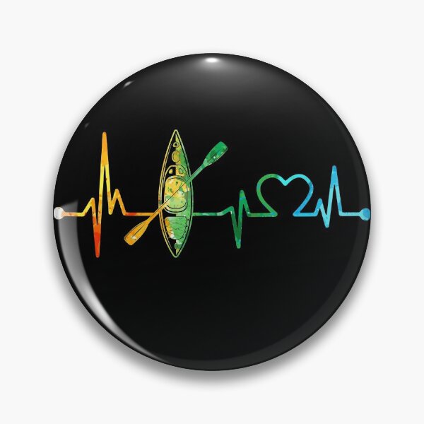 Item preview, KAYAKING HEARTBEAT WATERCOLOR designed and sold by WinghiDesign.