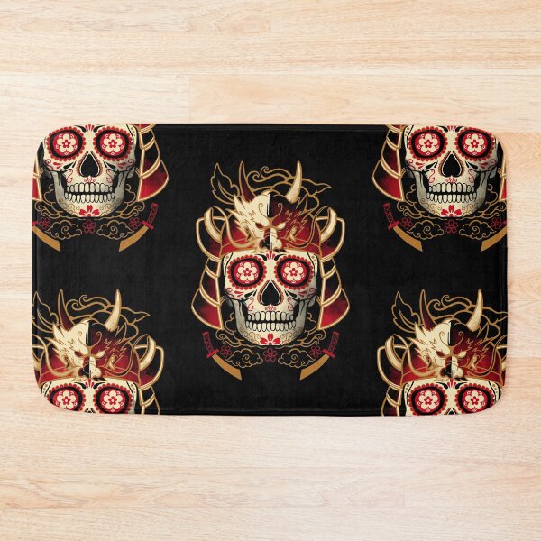 Item preview, samurai calavera skull designed and sold by NemiMakeit.