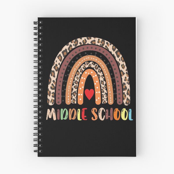Item preview, Leopard Rainbow Middle School Teacher First Day Of School designed and sold by Tatus Brinal.
