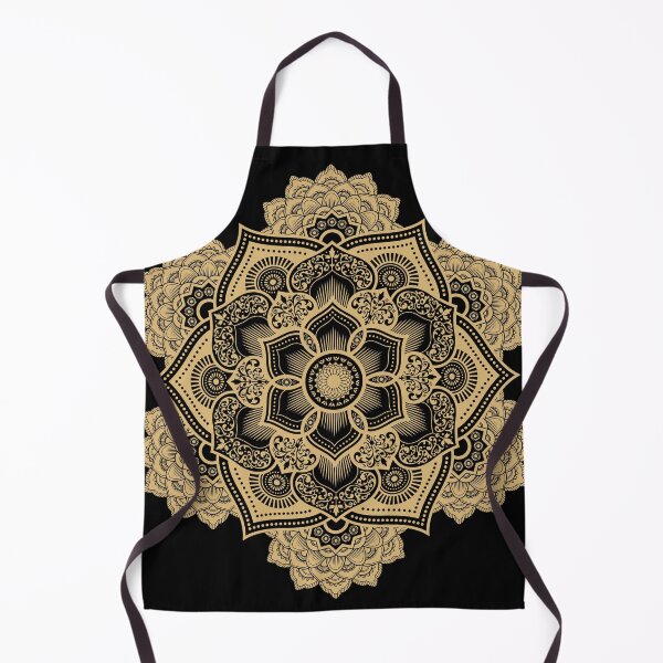 Item preview, Round Mandala Art Gold designed and sold by artomazo.