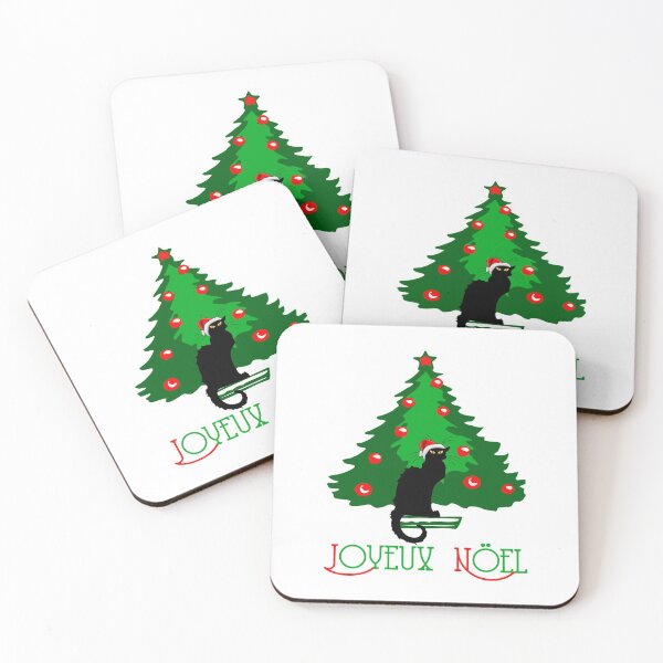 Artikelvorschau, Chat Noir Joyeux Noel entworfen und verkauft von HolidayBug.