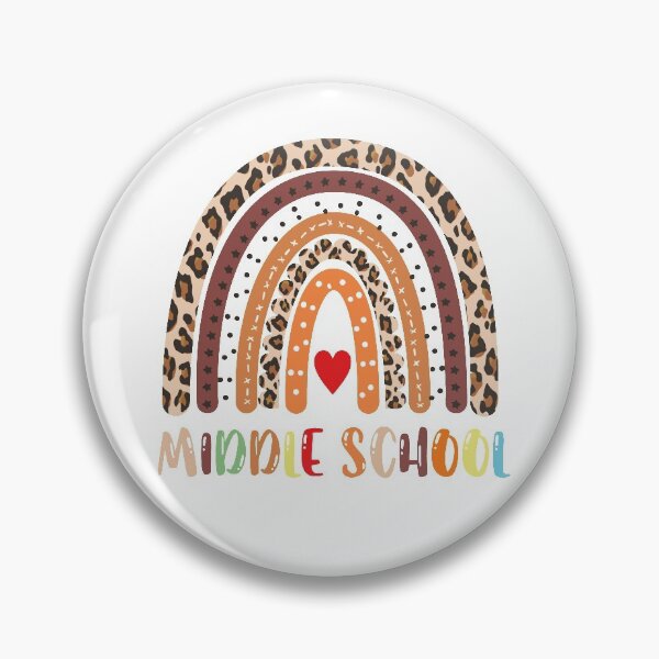 Item preview, Leopard Rainbow Middle School Teacher First Day Of School designed and sold by Tatus Brinal.