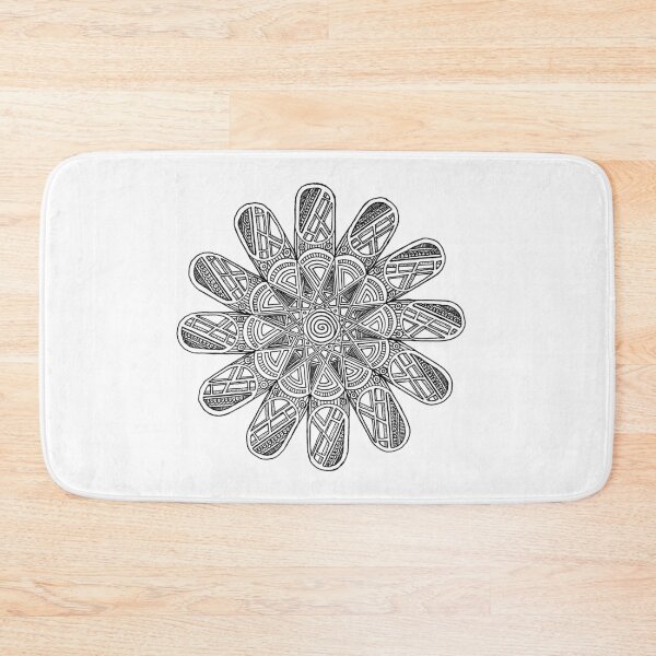 Item preview, Monochrome Rosette designed and sold by JEROME MARQUANT.