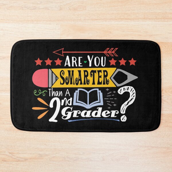 Item preview, Are You Smarter Than A Second Grader? (Dark) designed and sold by the-krisney-way.