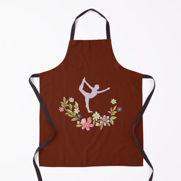 Item preview, Floral Natarajasana Yoga Pose- Red Edition designed and sold by Megan-Alice.