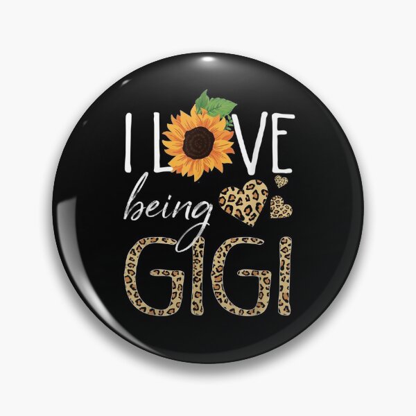 Item preview, I Love Being Gigi Sunflower Leopard Mothers Day designed and sold by nancyholly.