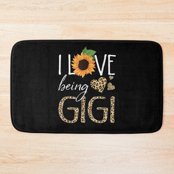 Item preview, I Love Being Gigi Sunflower Leopard Mothers Day designed and sold by nancyholly.
