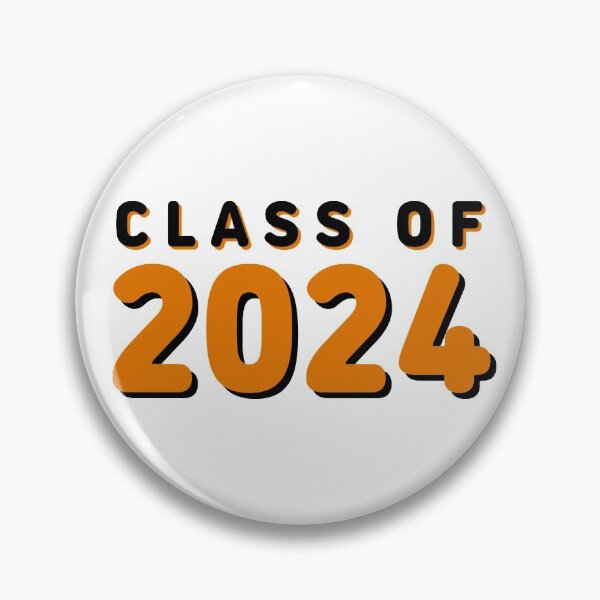Item preview, Class of 2024 Black/Orange designed and sold by CGBCreative.