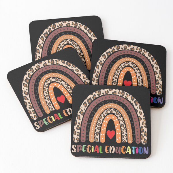 Item preview, Leopard Rainbow Special Education Teacher First Day Of School designed and sold by Tatus Brinal.