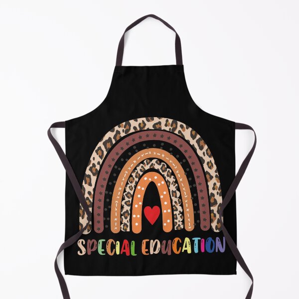 Item preview, Leopard Rainbow Special Education Teacher First Day Of School designed and sold by Tatus Brinal.