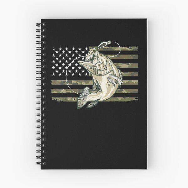 Item preview, Fishing Camouflage Us American Flag Bass Fish Fis Camo designed and sold by patsa4.