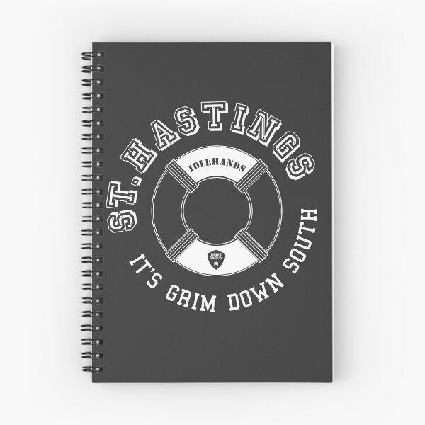 Item preview, St Hastings - It's Grim Down South - Graphic Poster Print designed and sold by CloneDigitalArt.