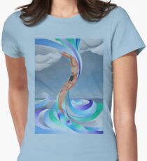 The Eye of the Storm Women's Fitted T-Shirt