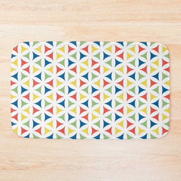 Item preview, Colorful Flower of life pattern designed and sold by kallyfactory.