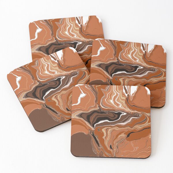 Item preview, Rich warm baked earth pattern designed and sold by Diane Hunter Art.