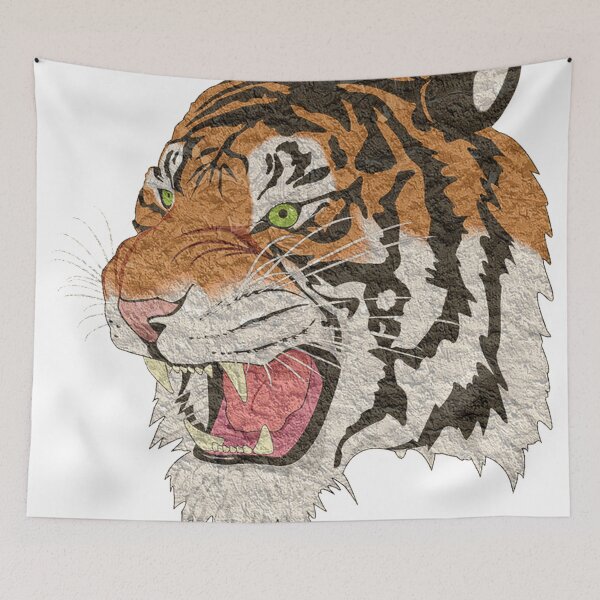 Item preview, Tiger, Tiger vector, Showing Its Strength And Prestige, And Beauty designed and sold by The-Fantasy.