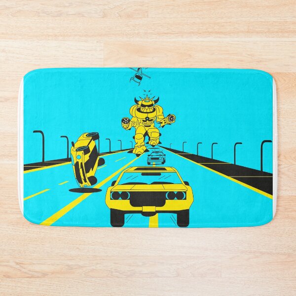 Item preview, Robot Cars Blue Background designed and sold by Markine.