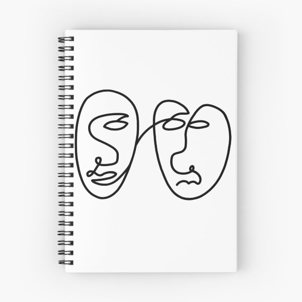 Item preview, Abstract line face drawing designed and sold by ifcamille.