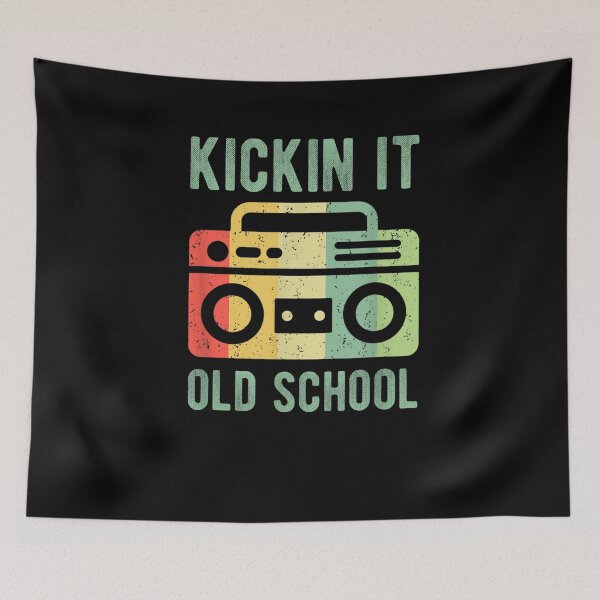 Item preview, Kickin It Old School 80s 90s Boombox Retro Music designed and sold by nancyholly.