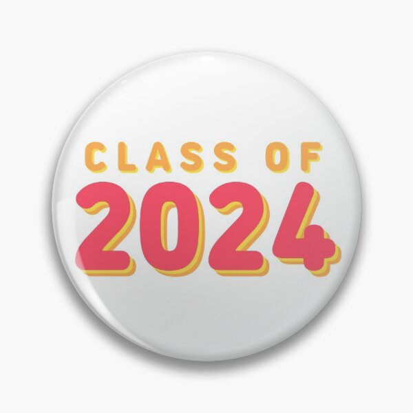 Item preview, Class of 2024 Pink/Yellow/Orange designed and sold by CGBCreative.