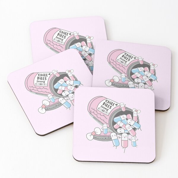 Item preview, chill pills cute pills cartoon designed and sold by princessmi-com.