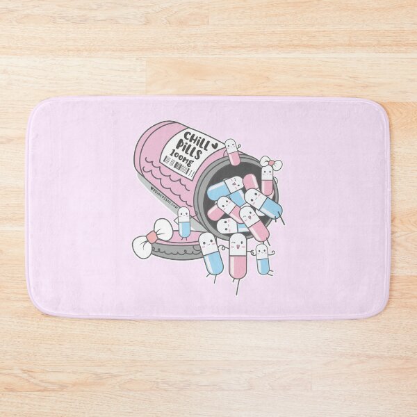 Item preview, chill pills cute pills cartoon designed and sold by princessmi-com.