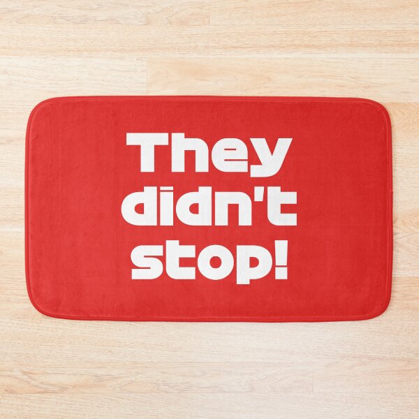 Item preview, They Didn't Stop! - LEC. Hungarian GP 2021 (Red BG) designed and sold by FilipeFerreira.