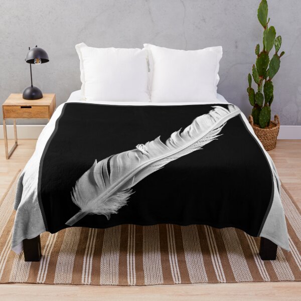 Item preview,  Monochrome image of feather designed and sold by KheinJohn.