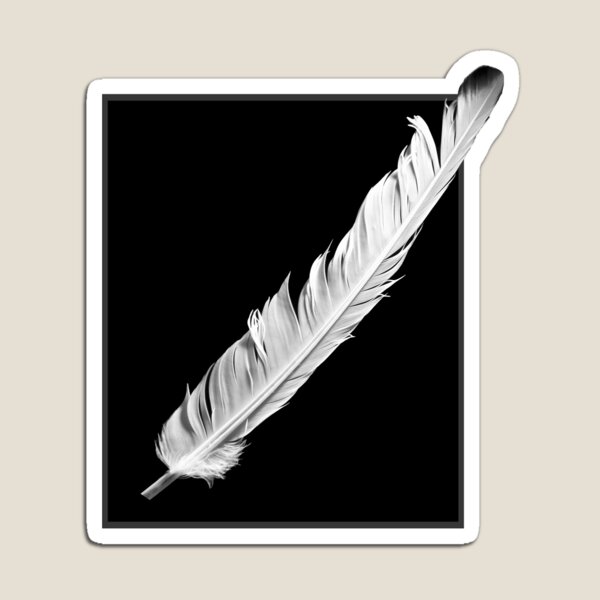 Item preview,  Monochrome image of feather designed and sold by KheinJohn.
