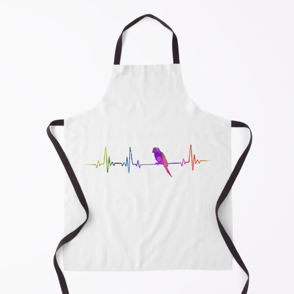Item preview, PARROTS heartbeat watercolor designed and sold by loves789.