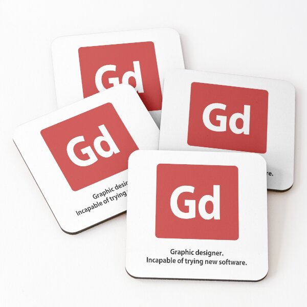 Item preview, graphic designer logo humor designed and sold by Desiree Deve.