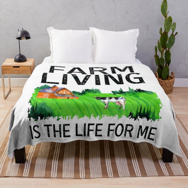 Item preview, Farm Living Is The Life For Me, animal farming designed and sold by MoSaid.
