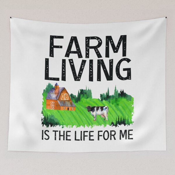 Item preview, Farm Living Is The Life For Me, animal farming designed and sold by MoSaid.