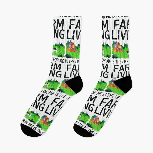 Item preview, Farm Living Is The Life For Me, animal farming designed and sold by MoSaid.