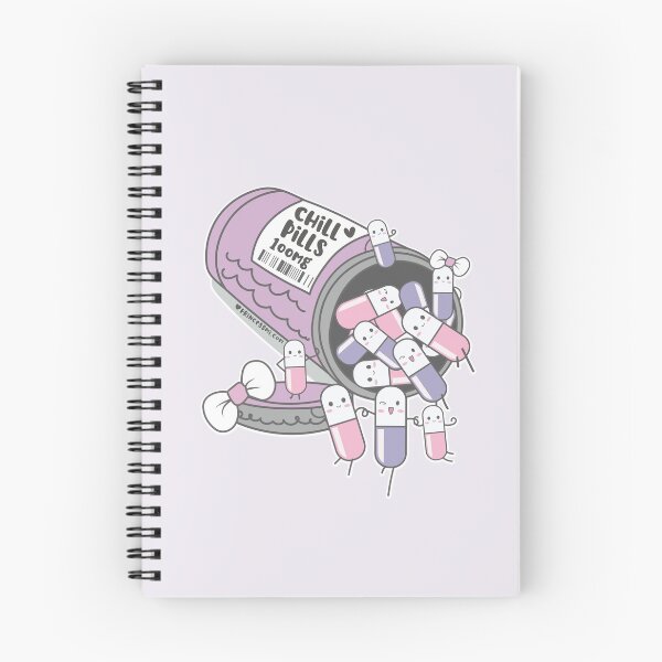 Item preview, chill pills cute pills cartoon designed and sold by princessmi-com.