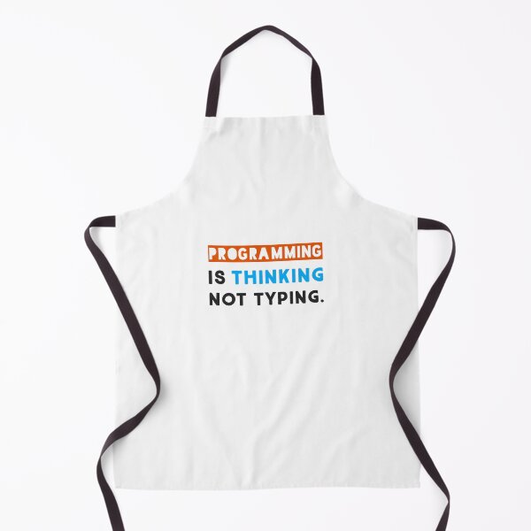 Item preview, Programming is thinking not typing. designed and sold by Westorm.