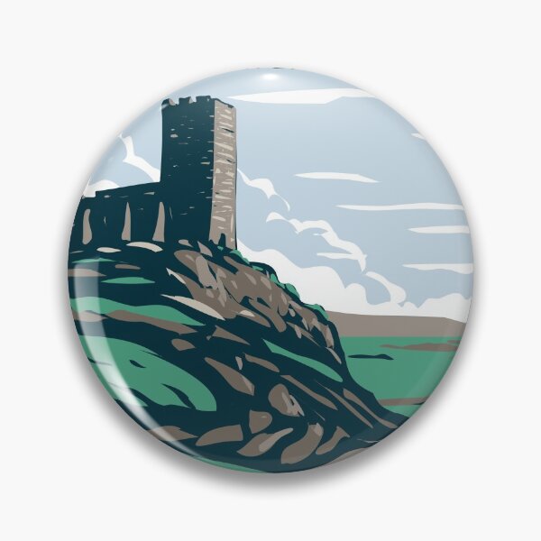 Item preview, Dartmoor National Park Castle Ruins England Vintage designed and sold by KrisSidDesigns.