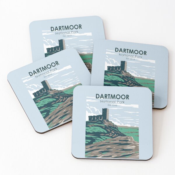 Item preview, Dartmoor National Park Castle Ruins England Vintage designed and sold by KrisSidDesigns.