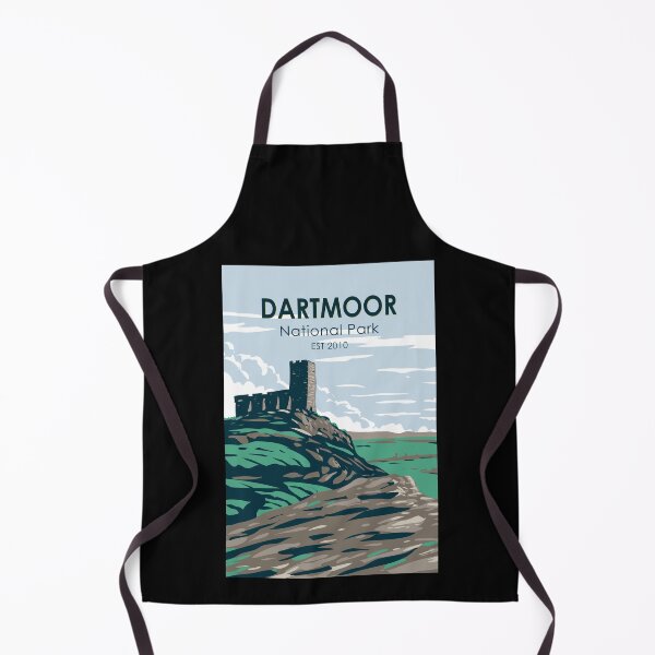 Item preview, Dartmoor National Park Castle Ruins England Vintage designed and sold by KrisSidDesigns.