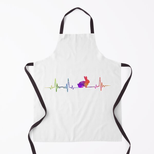 Item preview, RABBIT heartbeat watercolor designed and sold by loves789.