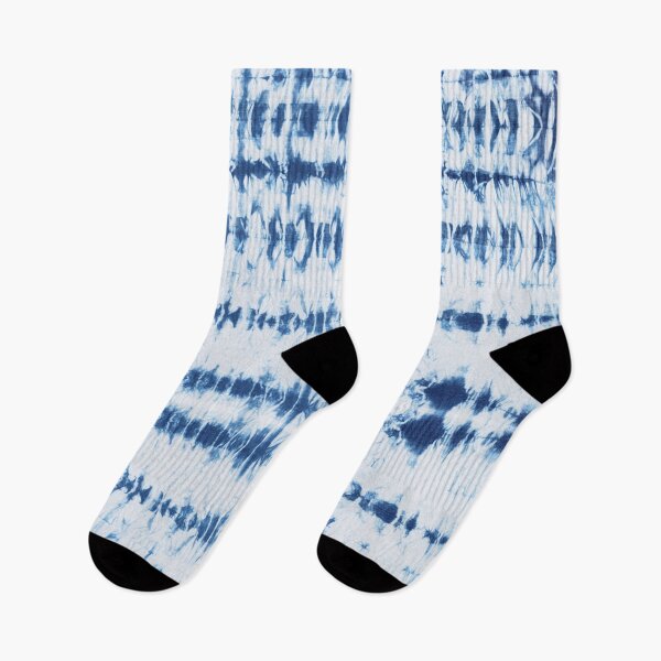 Item preview, Shibori blue and white arashi tie dye designed and sold by marufemia.