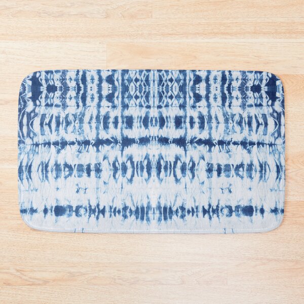 Item preview, Shibori blue and white arashi tie dye designed and sold by marufemia.