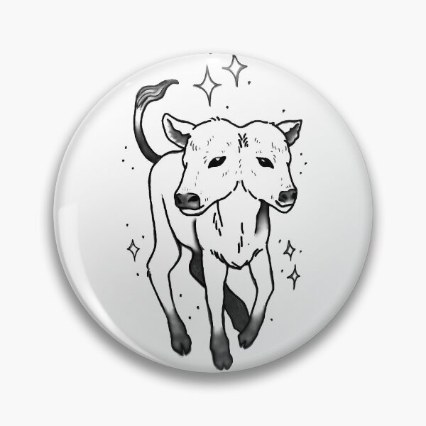 Item preview, Two Headed Calf designed and sold by stickersby-ems.